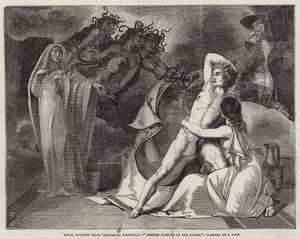 Premio de la Real Academia (Pintura Histórica), Orestes perseguido por las Furias de Charles Rolt